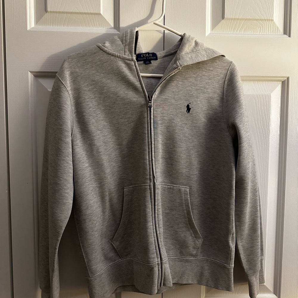 Polo by Ralph Lauren Light Gray Hoodie